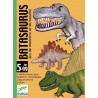 BATASAURUS bata saurus DINOSAURI gioco di carte MEMORIA Djeco STRATEGIA 5 anni +