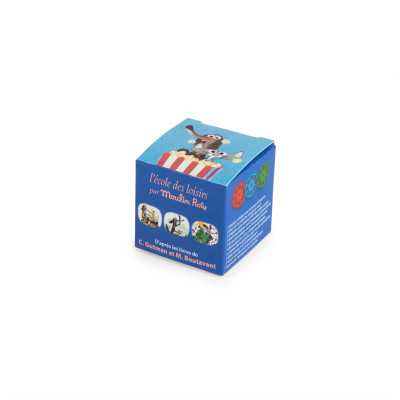 SET DI 3 DISCHI lampada proietta fiabe CANE PUZZONE torcia per storie L'ECOLE DES LOISIRS dal libro MOULIN ROTY età 4+