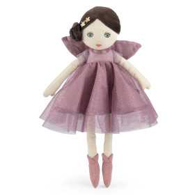 FATA lavanda ISALINA fairy LES FEES morbida bambola MOULIN ROTY età 1+