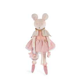 TOPO GRANDE attività ROSA morbido peluche MOULIN ROTY l'ecole de danse CON INSERTI età 0+