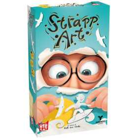 STRAPP ART gioco da tavolo PARTY GAME ghenos games IN ITALIANO età 7+