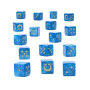 ULTRAMARINES DICE set di 16 dadi WARHAMMER 40K età 12+