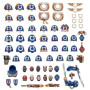 DOTAZIONI E TRASFERIBILI upgrades and transfers ULTRAMARINES accessori WARHAMMER 40K età 12+
