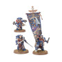 GUARDIA D'ONORE VICTRIX set di 3 miniature ULTRAMARINES honour guard WARHAMMER 40K età 12+