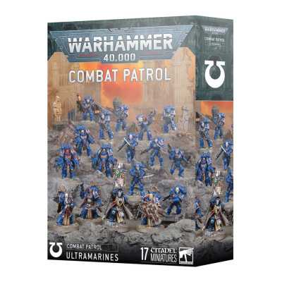 PATTUGLIA DA COMBATTIMENTO combat patrol ULTRAMARINES set di 17 miniature WARHAMMER 40K età 12+