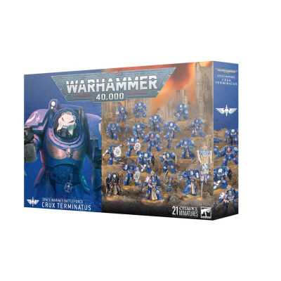 CRUX TERMINATUS forza da battaglia SPACE MARINES BATTLEFORCE set di 21 miniature WARHAMMER 40K età 12+