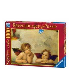 PUZZLE 1000 PEZZI ravensburger CHERUBINI art collection RAFFAELLO originale SOFTCLICK