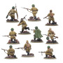 SOVIET ARMY INFANTRY PLATOON set di miniature IN PLASTICA warlord games BOLT ACTION età 14+