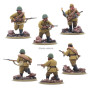 SOVIET ARMY INFANTRY PLATOON set di miniature IN PLASTICA warlord games BOLT ACTION età 14+