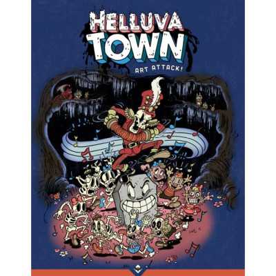 ART ATTACK! espansione per HELLUVA TOWN gioco di ruolo IN ITALIANO acheron games GDR