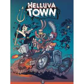 HELLUVA TOWN gioco di ruolo IN ITALIANO acheron games GDR cartoon gangster rpg