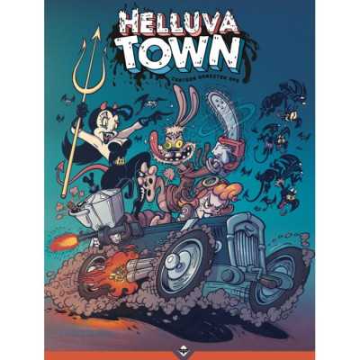 HELLUVA TOWN gioco di ruolo IN ITALIANO acheron games GDR cartoon gangster rpg