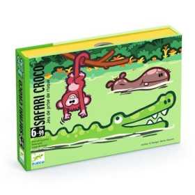 SAFARI CROCO gioco di osservazione e destrezza DJECO con le carte DJ05077 età 6+