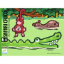 SAFARI CROCO gioco di osservazione e destrezza DJECO con le carte DJ05077 età 6+