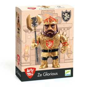 ZE GLORIOUS cavaliere ARTY TOYS action figure snodabile DJECO DJ06916 età 3+