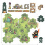 PUZZLE UP FURIOUS scenario da pavimento ARTY TOYS con action figure snodabile DJECO DJ06918 età 4+