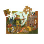 PUZZLE da 36 pezzi ROBIN HOOD scatola sagomata DJECO DJ07304 età 4+