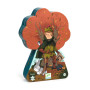 PUZZLE da 36 pezzi ROBIN HOOD scatola sagomata DJECO DJ07304 età 4+