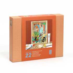 MISCELA DI COLORI kit artistico ATELIER 22 grands augustins DJECO DJE-GA10022