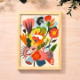 MISCELA DI COLORI kit artistico ATELIER 23 con cornice in legno DJECO