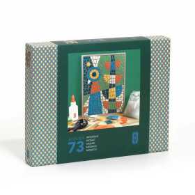 MOSAICO kit artistico ATELIER 73 con cornice in legno DJECO DJ0_GA10073 età 15+