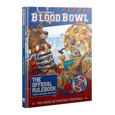 BLOOD BOWL third season edition THE OFFICIAL RULEBOOK manuale IN INGLESE età 12+