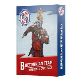BRETONNIAN TEAM reference card pack IN INGLESE mazzo di carte per BLOOD BOWL età 12+