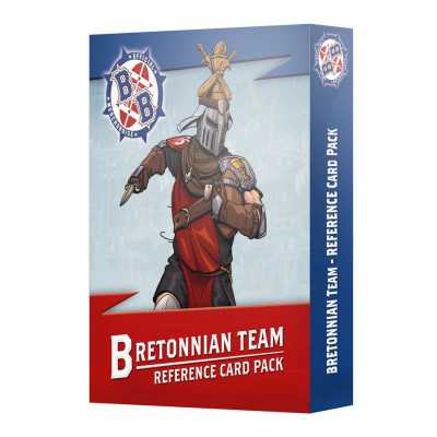 BRETONNIAN TEAM reference card pack IN INGLESE mazzo di carte per BLOOD BOWL età 12+