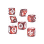 BRETONNIAN TEAM dice SET DI 7 DADI citadel BLOOD BOWL età 12+