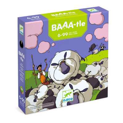 BAAA-TLE gioco da tavolo PECORE E PASTORI djeco DJ00835 età 6+