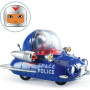 SPACE POLICE macchinina CRAZY MOTORS in metallo DJECO DJ05457 età 3+