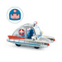 SPACE AMBULANCE macchinina CRAZY MOTORS in metallo DJECO DJ05458 età 3+