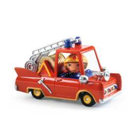 LITTLE FIRE TRUCK macchinina CRAZY MOTORS in metallo DJECO DJ05459 età 3+