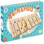 XILOFONO strumento musicale ANIMAMBO in legno DJECO DJ06037 età 3+