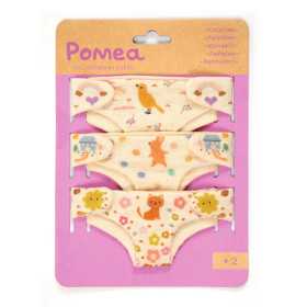 SET DI 3 PANNOLINI per bambole POMEA collection DJECO età 2+