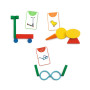 KELBAZAR! gioco da tavolo FAR INDOVINARE CON LE FORME djeco DJ08422 età 7+