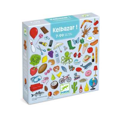 KELBAZAR! gioco da tavolo FAR INDOVINARE CON LE FORME djeco DJ08422 età 7+