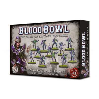 DARK ELF TEAM naggaroth nightmares BLOOD BOWL set di miniature CITADEL età 12+