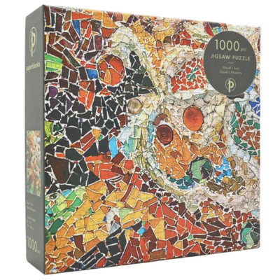 PUZZLE jigsaw 1000 PEZZI paperblanks GAUDI'S SUN cm 50 x 70 IL SOLE di gaudi