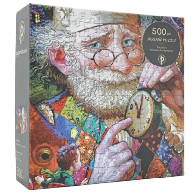 PUZZLE jigsaw 500 PEZZI paperblanks POSSIBILITY WONDER & IMAGINATION cm 49 x 36 MERAVIGLIA E IMMAGINAZIONE