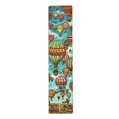 SEGNALIBRO bookmark FESTIVAL DELLE MONGOLFIERE in cartone BALLOON paperblanks
