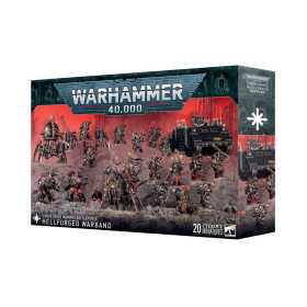 FORZA DA BATTAGLIA DEL CAOS chaos space marines BATTLEFORCE banda da guerra delle forze infernali HELLFORGED WARBAND età 12+