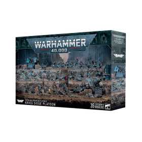 PLOTONE D'ASSEDIO DI KRIEG astra militarum BATTLEFORCE krieg siege platoon WARHAMMER 40K età 12+