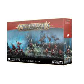 LANCE DELLA ROCCA CREMISI signori della tomba malanima SOULBLIGHT GRAVELORDS lances of the crimson keep AGE OF SIGMAR età 12+