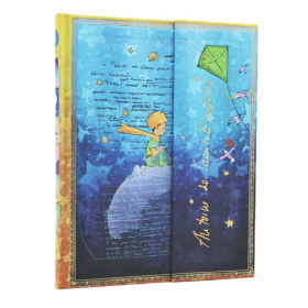 DIARIO pagina bianca IL PICCOLO PRINCIPE copertina rigida SAINT EXUPERY taccuino ULTRA paperblanks BIANCO