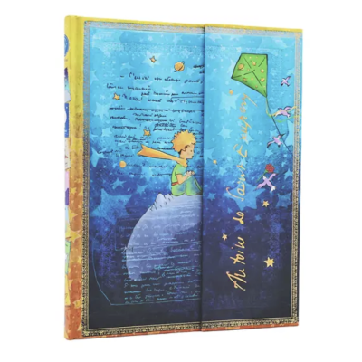 DIARIO pagina bianca IL PICCOLO PRINCIPE copertina rigida SAINT EXUPERY taccuino ULTRA paperblanks BIANCO