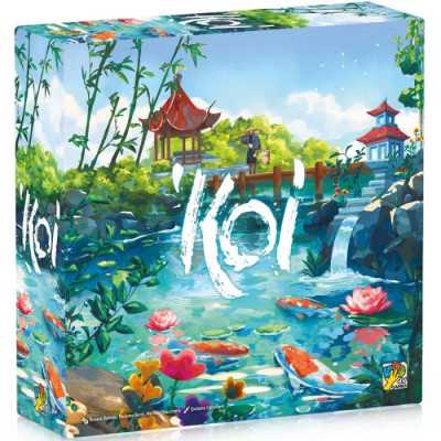 KOI gioco da tavolo IN ITALIANO dv games CARPE strategia NATURA età 10+