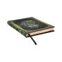 DIARIO pagina a righe SERPEVERDE copertina rigida HARRY POTTER taccuino MIDI paperblanks RIGHE