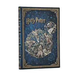 DIARIO pagina bianca LEGGENDE DI HOGWARTS copertina rigida HARRY POTTER taccuino MINI paperblanks BIANCO