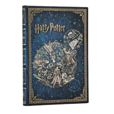 DIARIO pagina a righe LEGGENDE DI HOGWARTS copertina rigida HARRY POTTER taccuino MINI paperblanks RIGHE